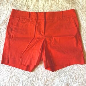 Ann Taylor Devin fit shorts size 10 in orange
